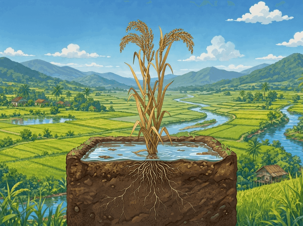 SemaiSens rice crop model